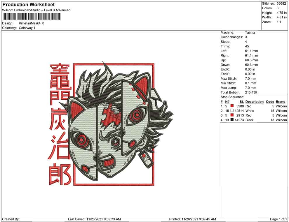 Kimetsu mask
