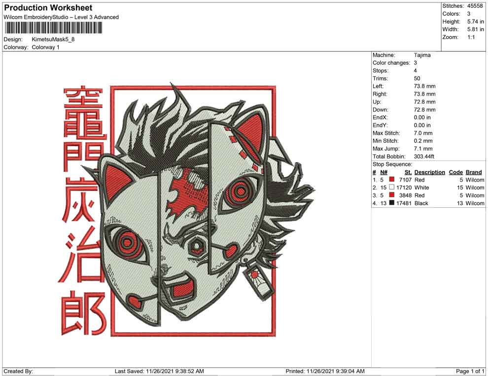 Kimetsu mask