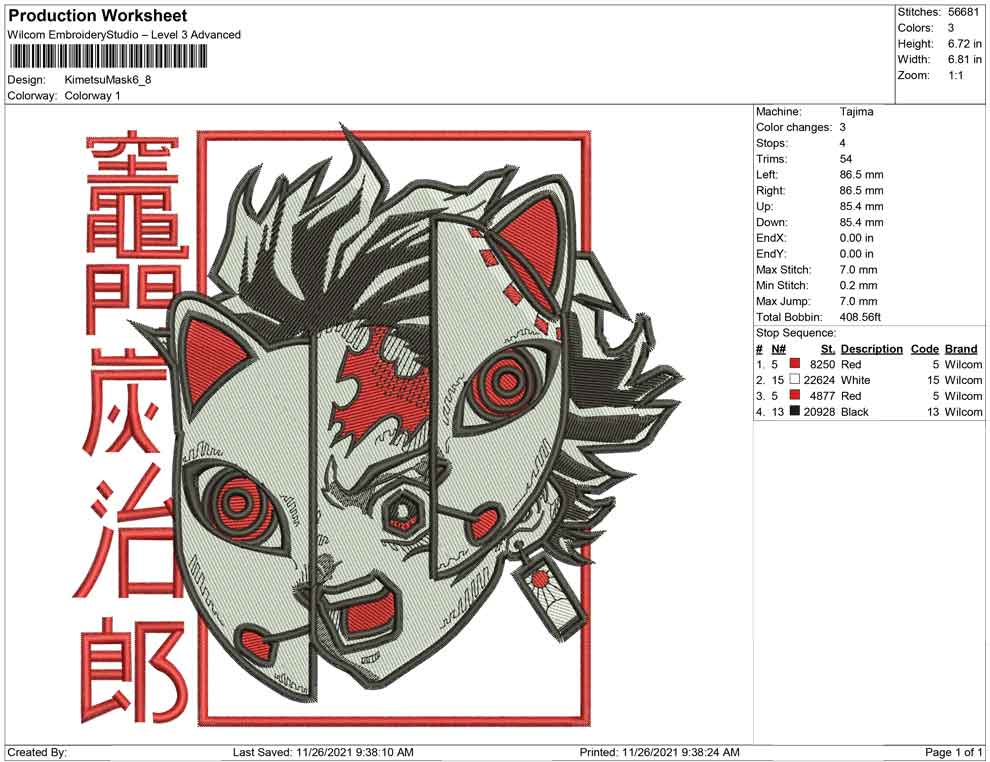 Kimetsu mask