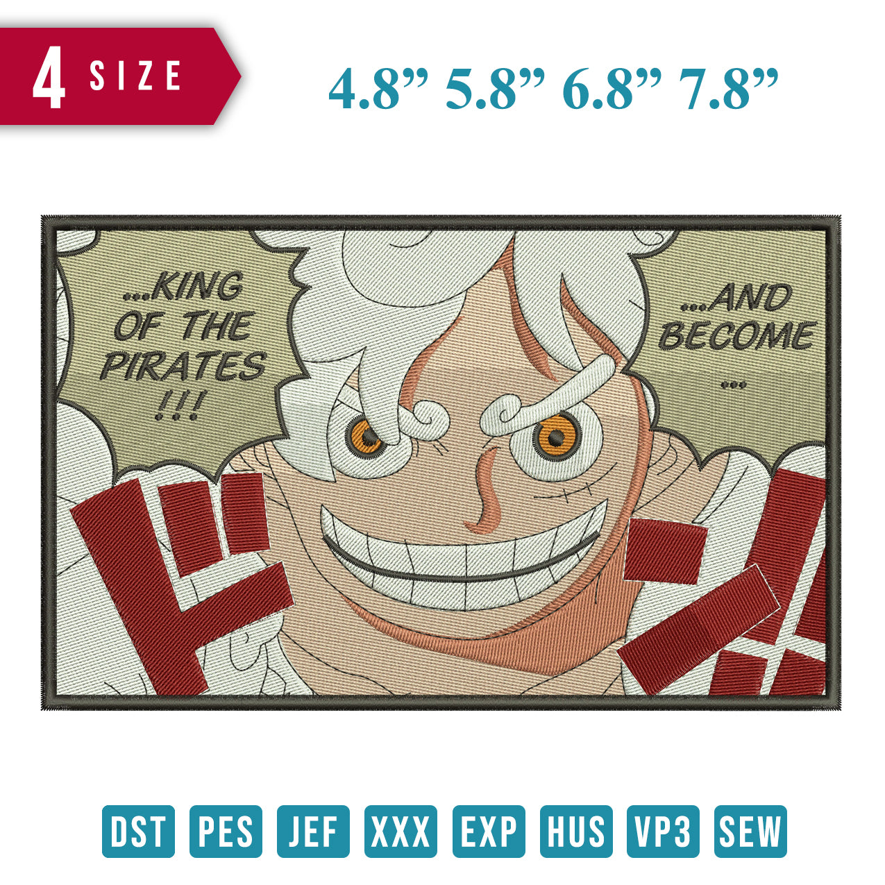 Luffy king of pirates