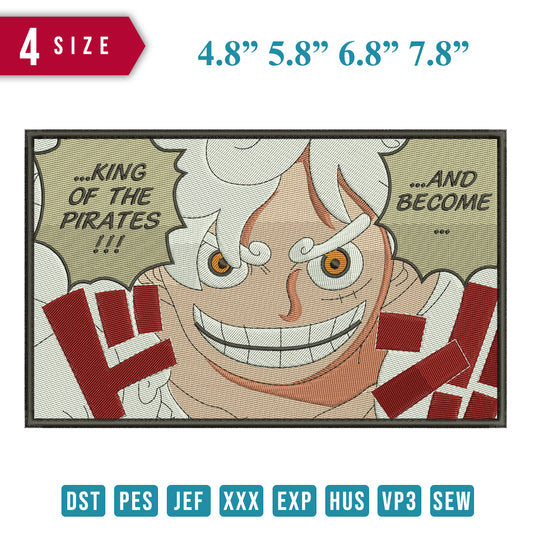 Luffy king of pirates