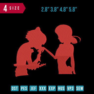 Kiss Hand Silhoette