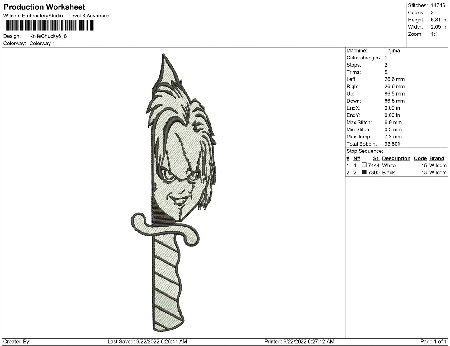 Knife Chucky