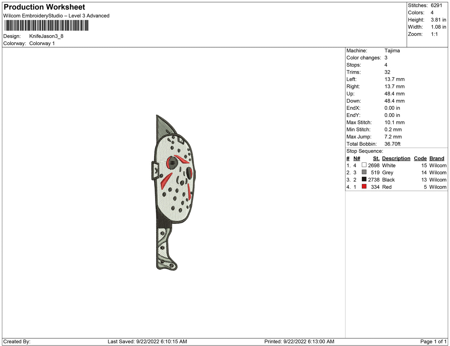 Knife Jason