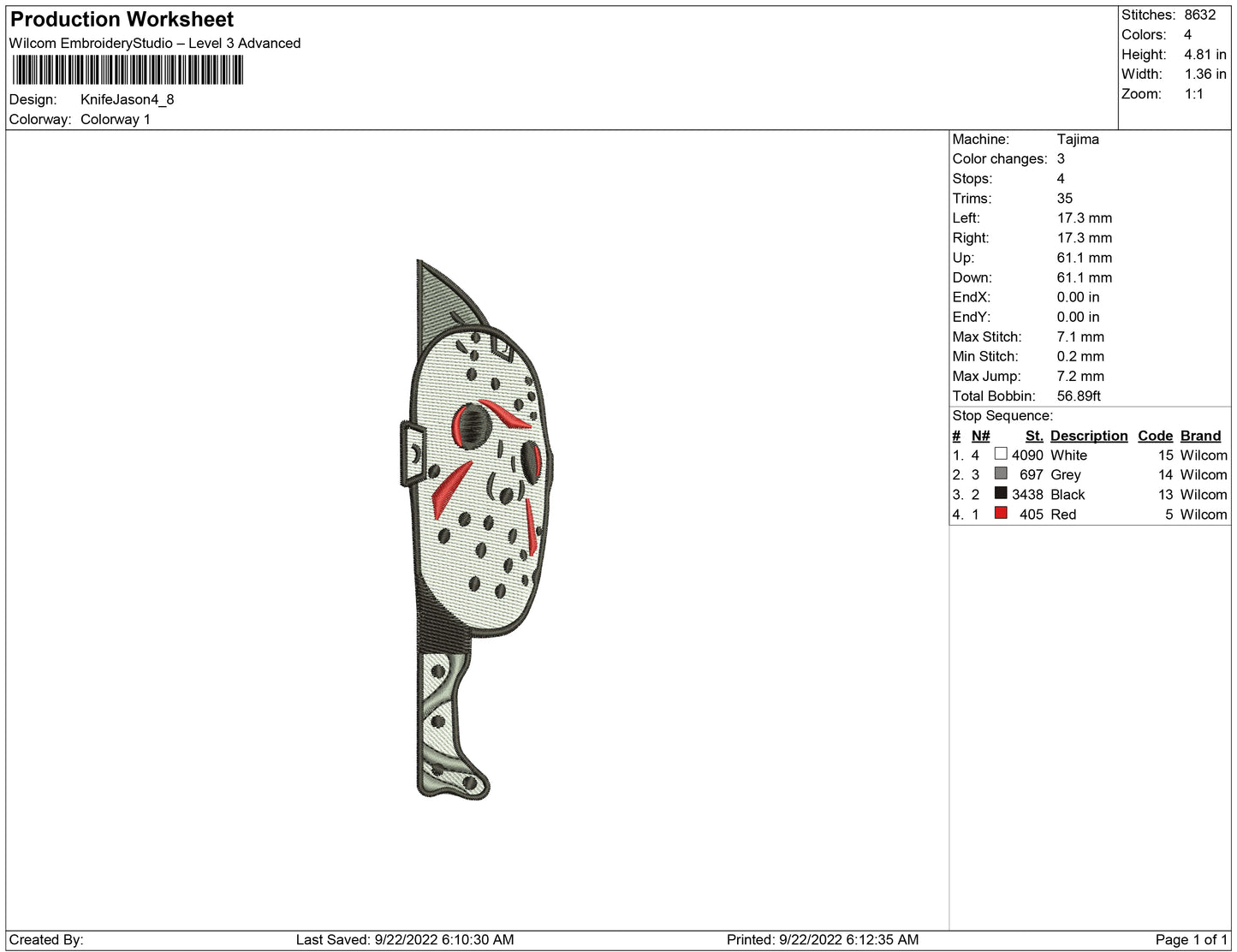 Knife Jason