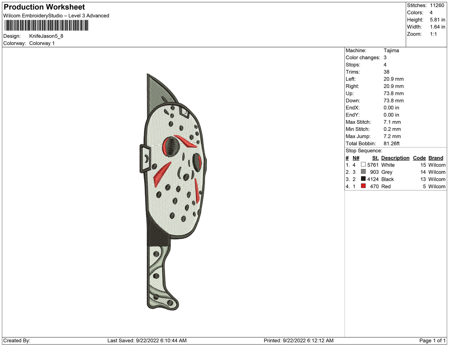 Knife Jason