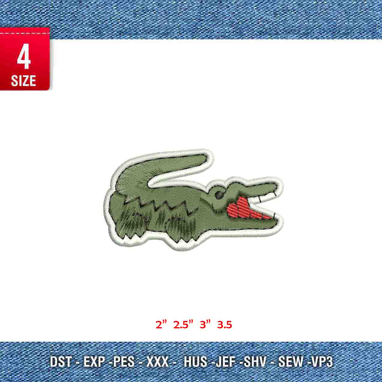 Lacoste crocodile