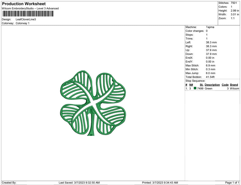Leaf Clover Line