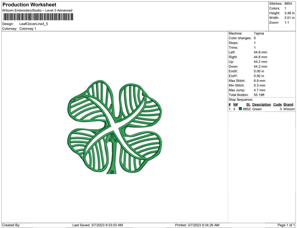 Leaf Clover Line