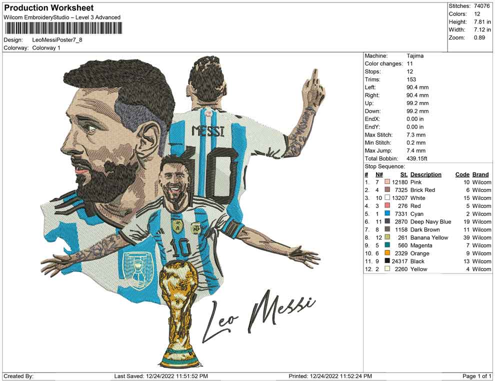 Messi Poster