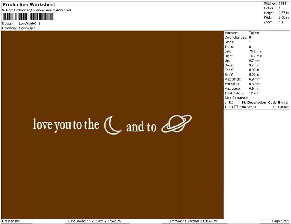 Love you to the moon