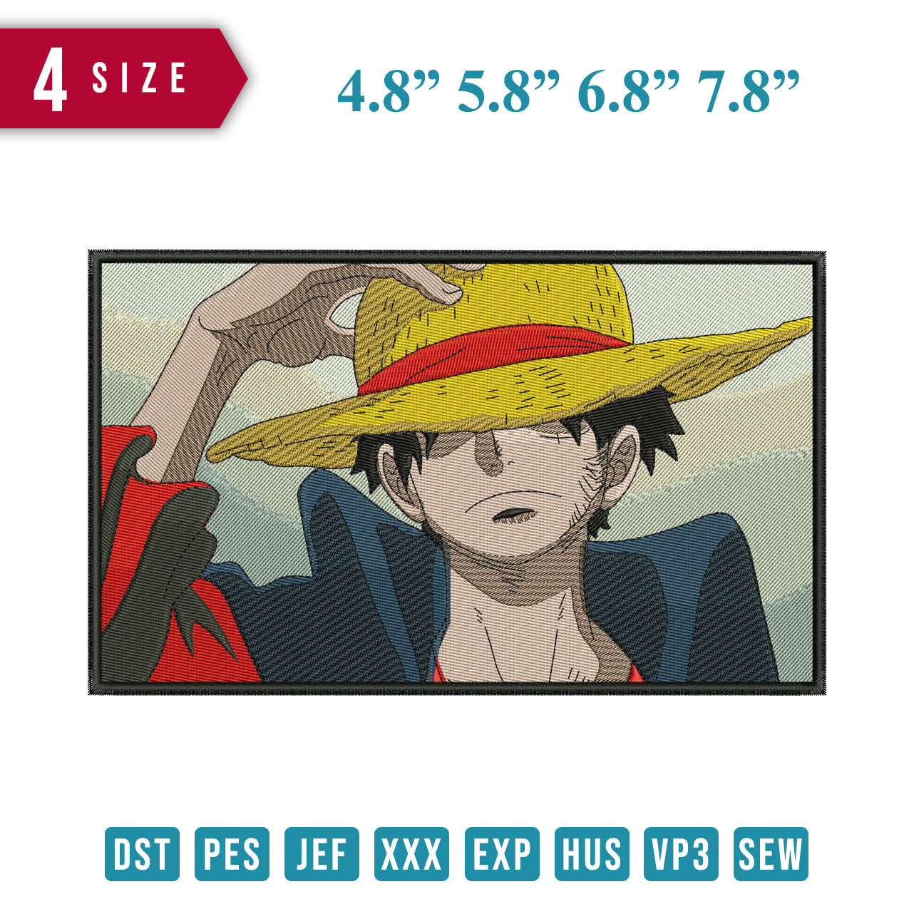 Luffy Holding Hat
