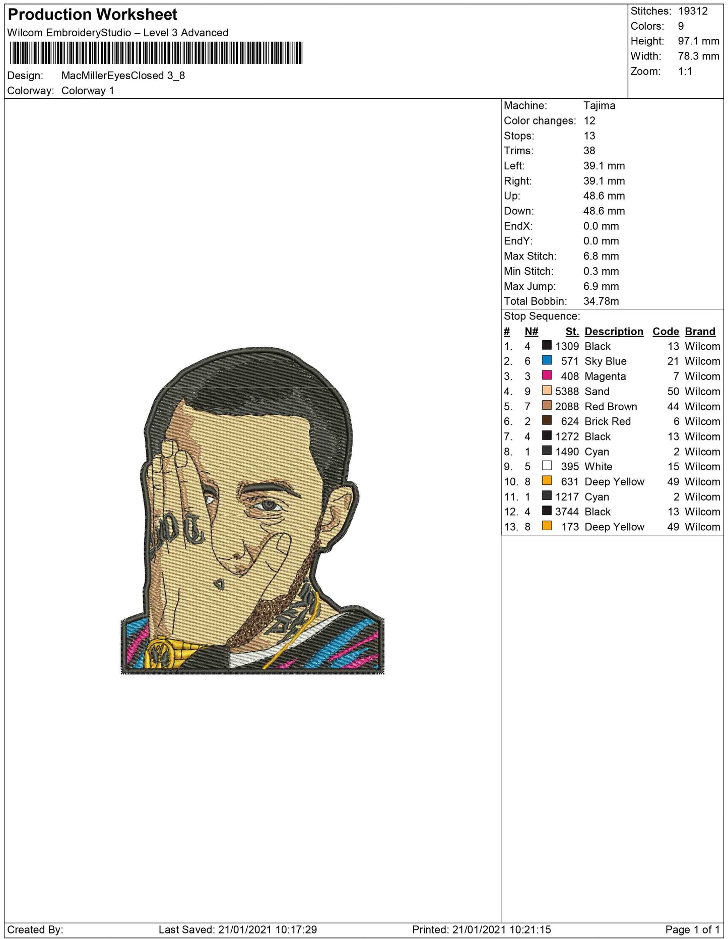 Mac Miller eyes closed