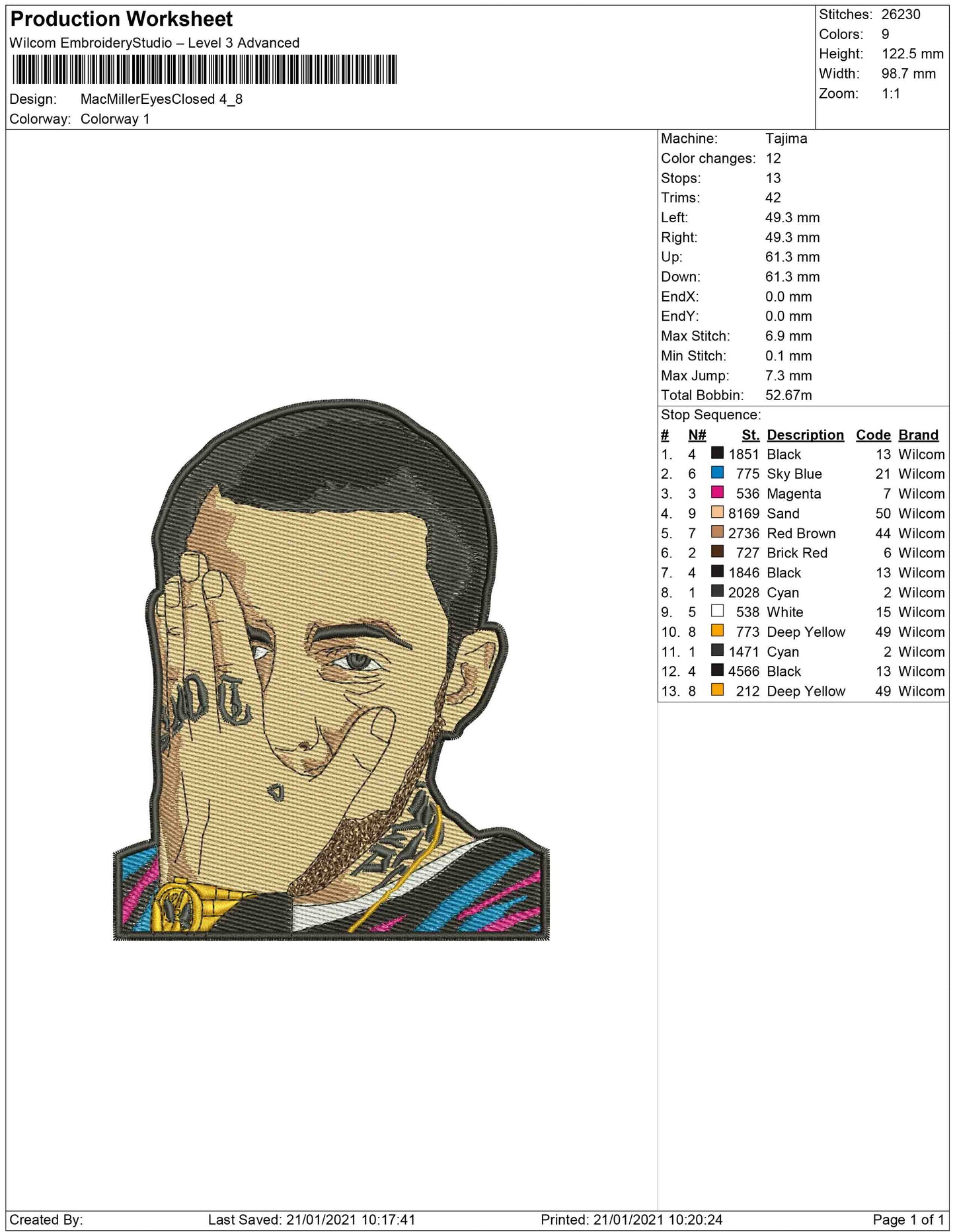Mac Miller eyes closed