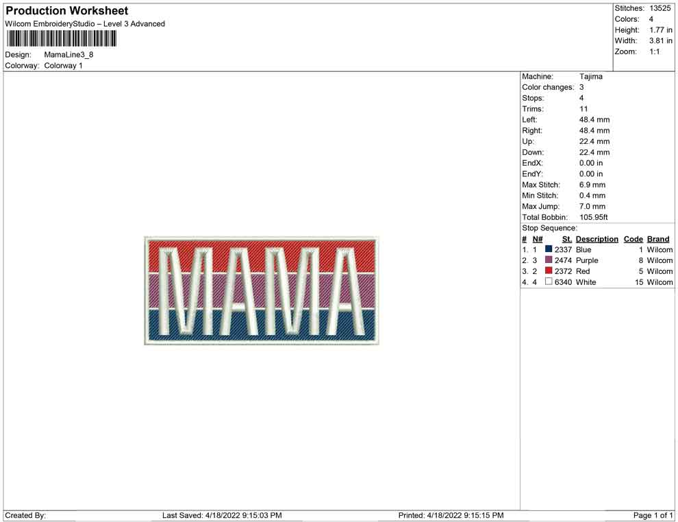 MAMA line