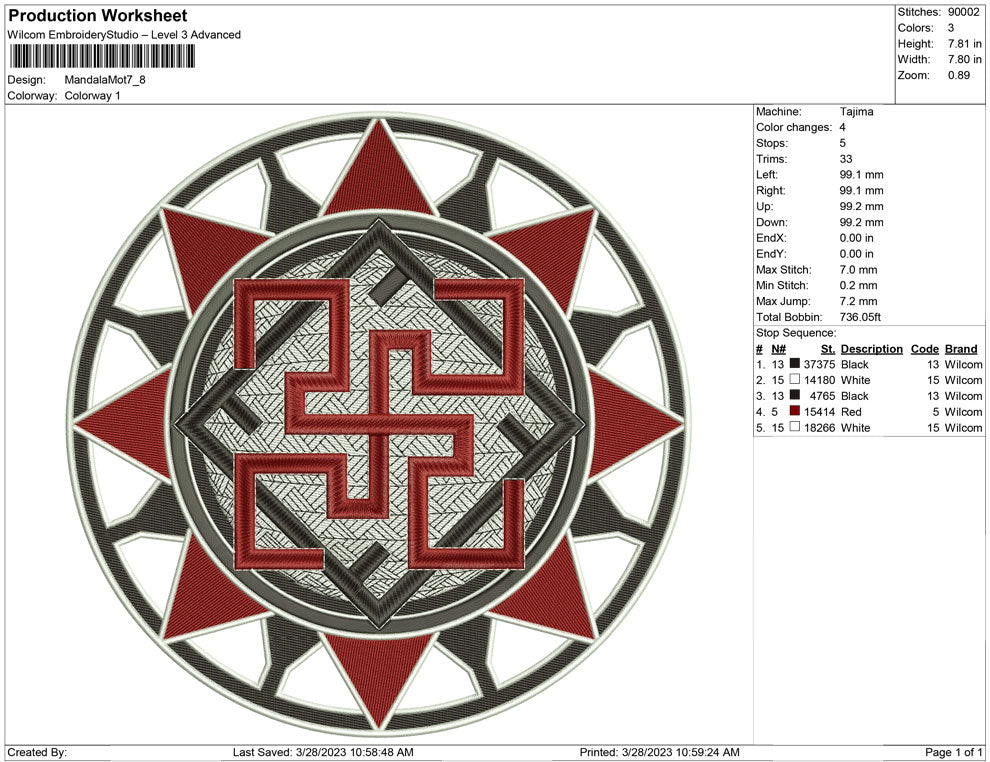 Mandala Motif
