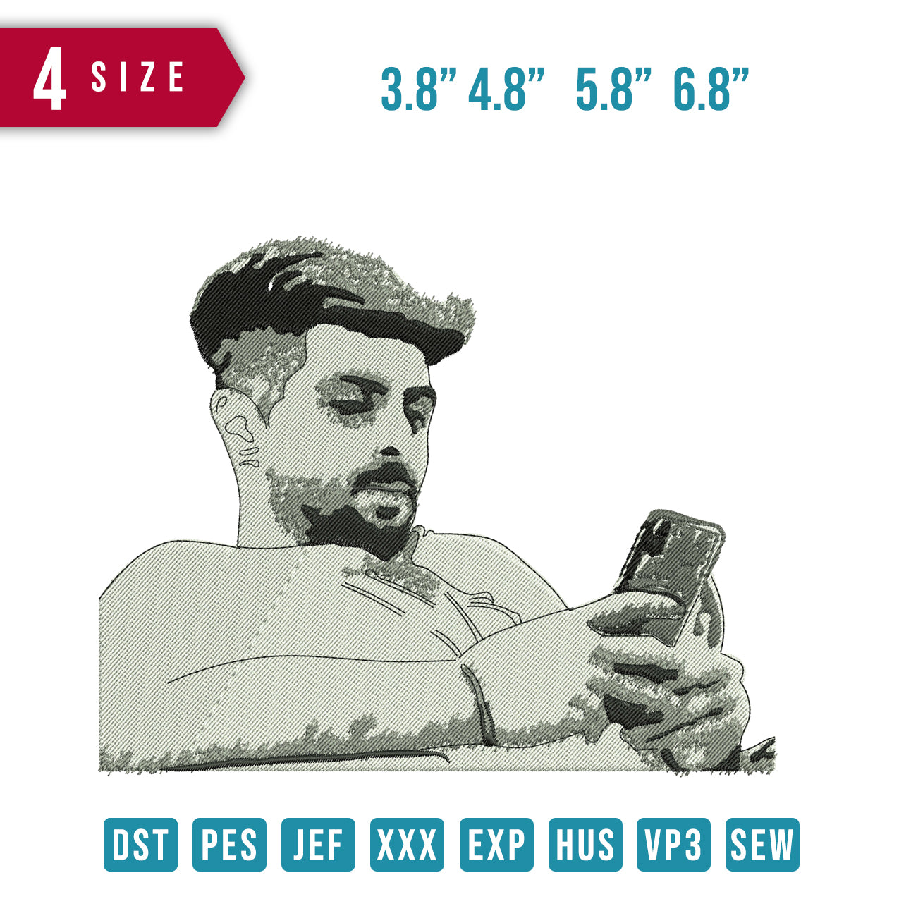 Men Play Phone