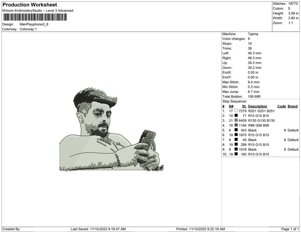 Men Play Phone