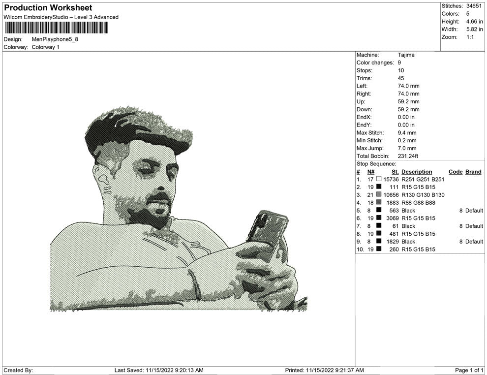 Men Play Phone