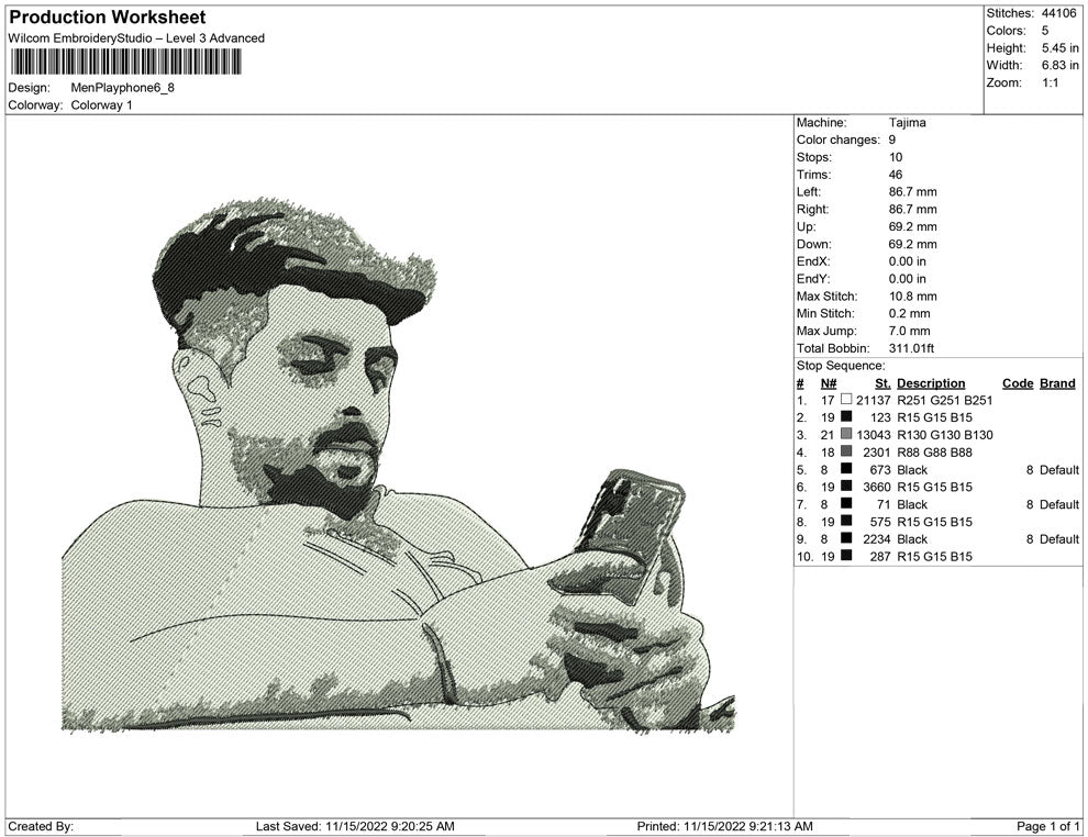 Men Play Phone