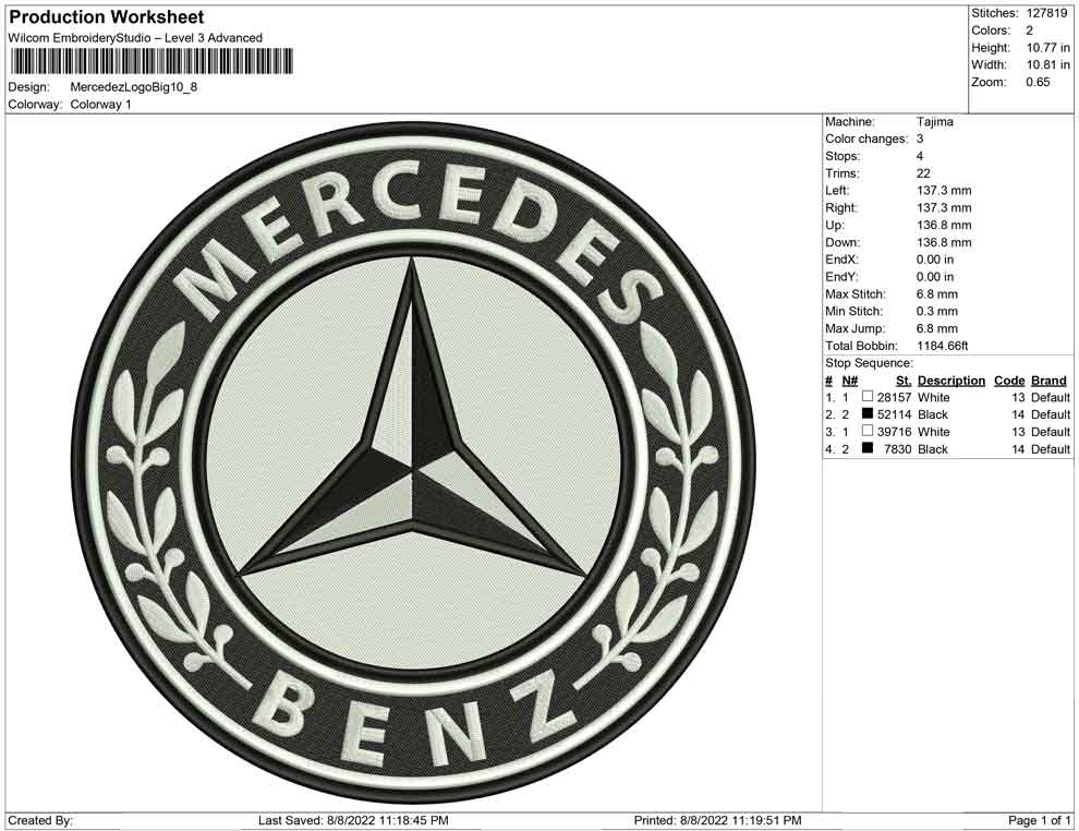 Mercedez Benz Big Logo