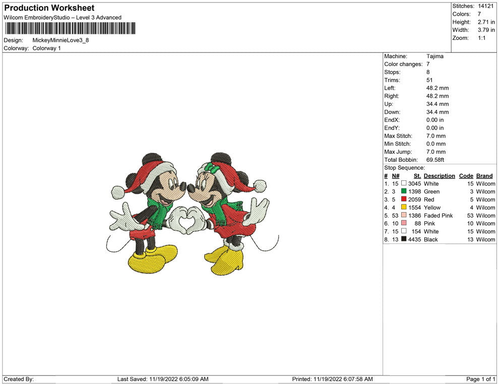 mickey and minnie love