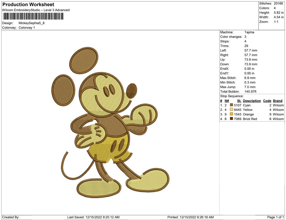 Mickey Sephia