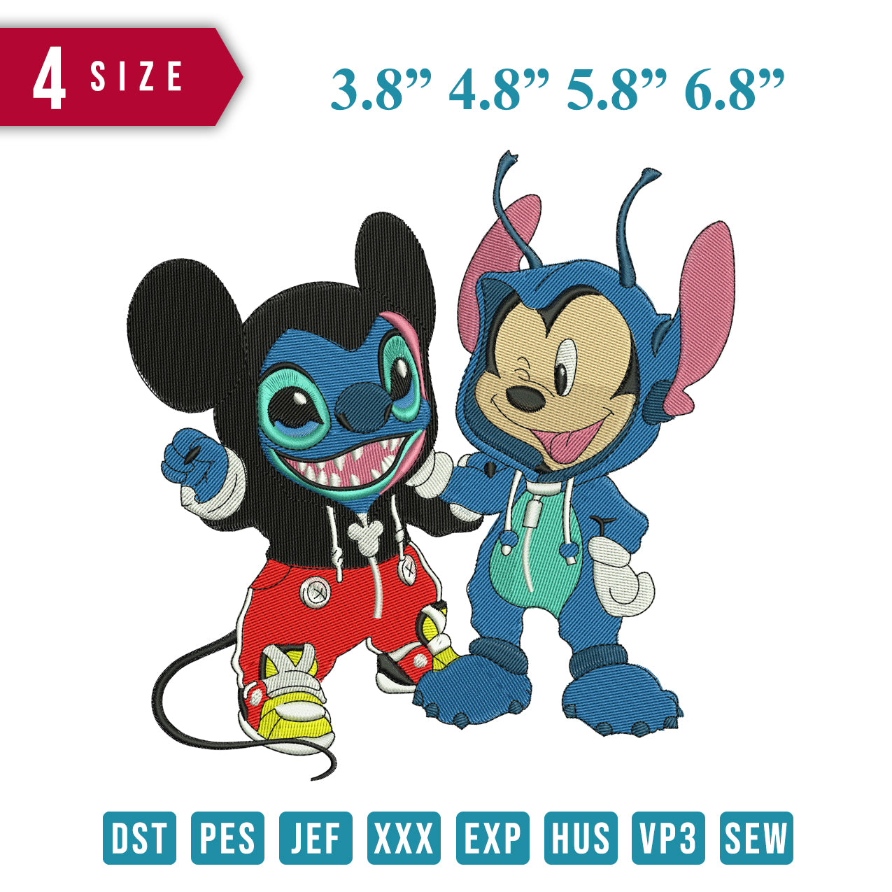 Mickey Stitch Changed Face