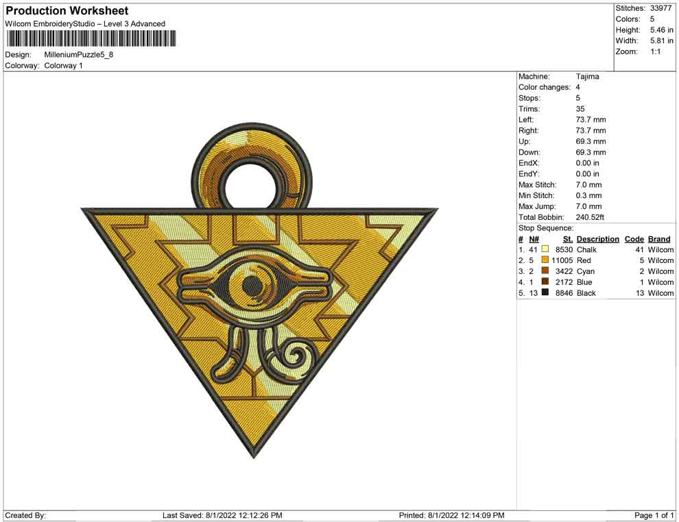 Millenium Puzzle