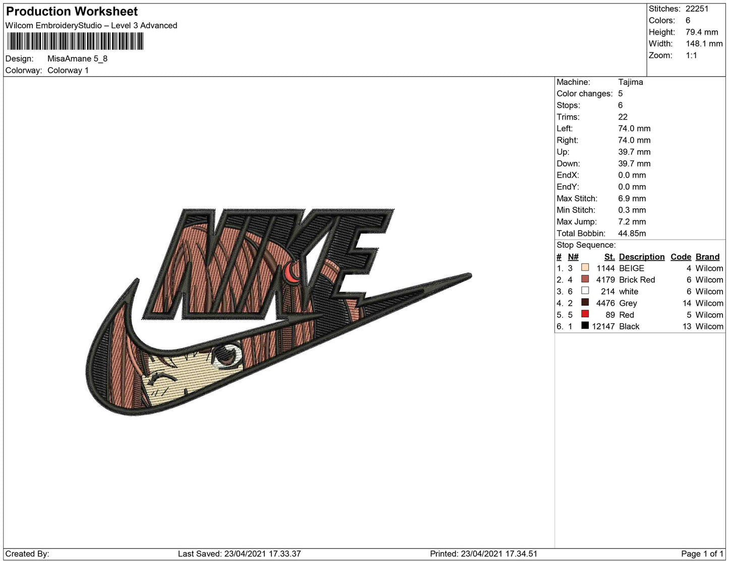 Nike Misa Amane