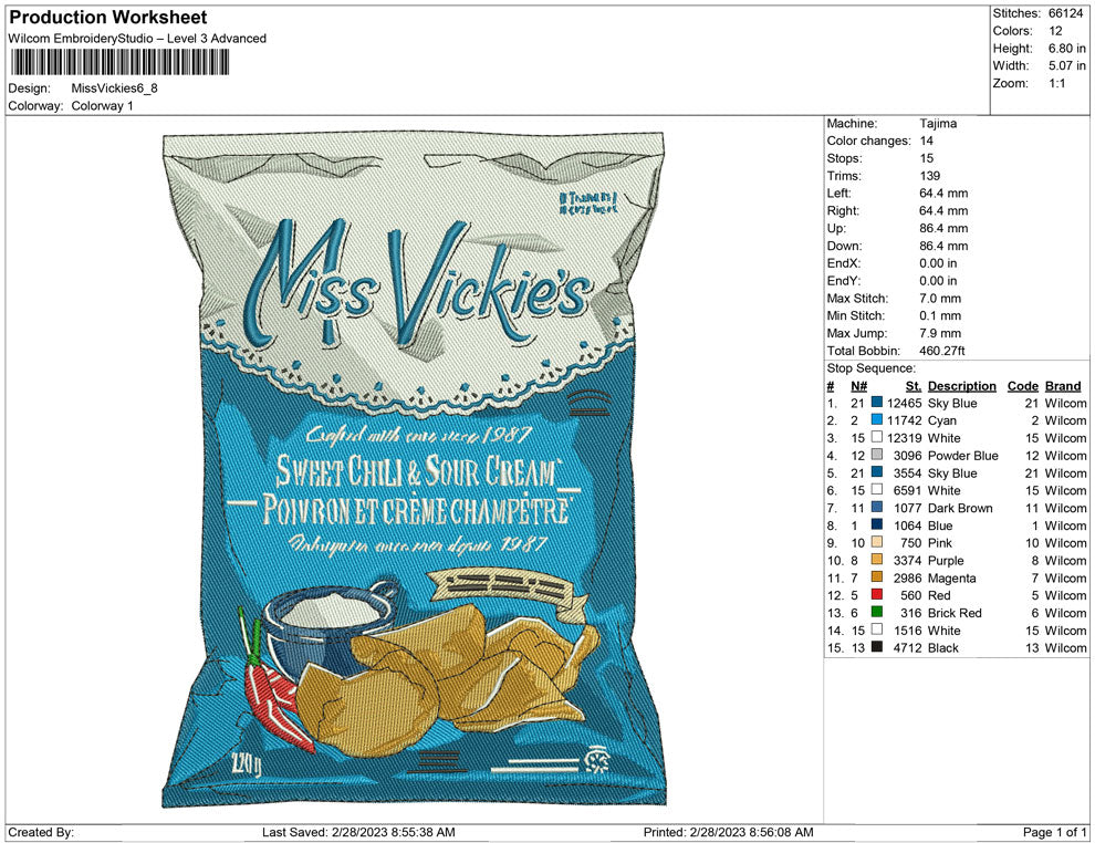 miss vickies snack