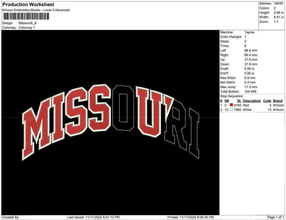 missouri miss u'