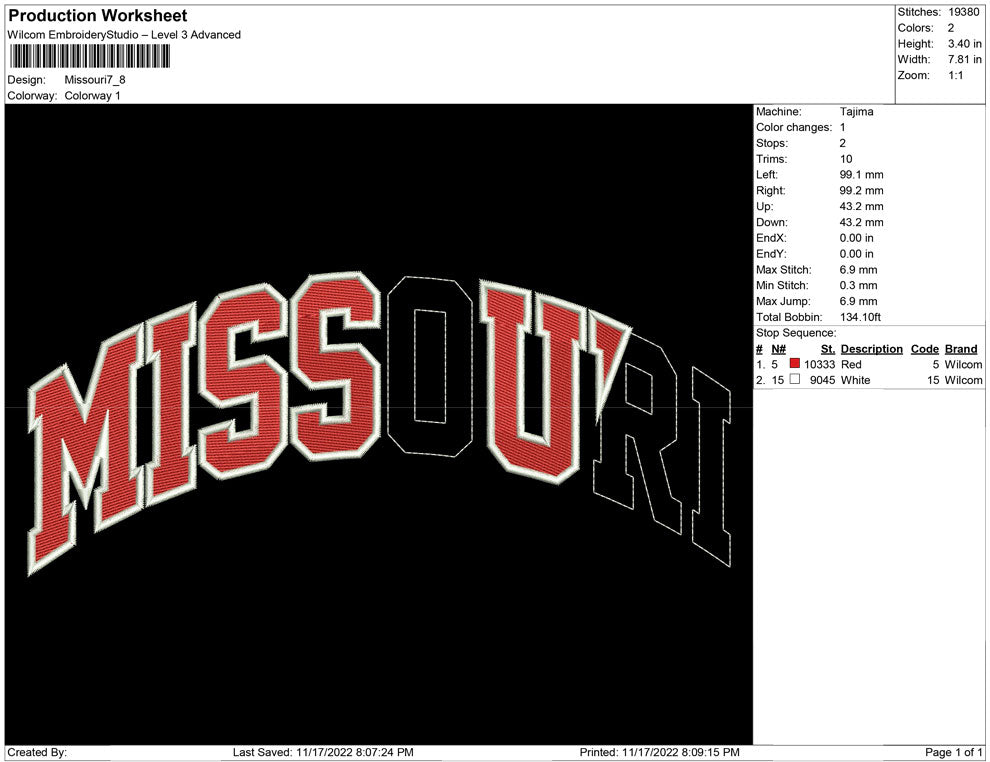missouri miss u'