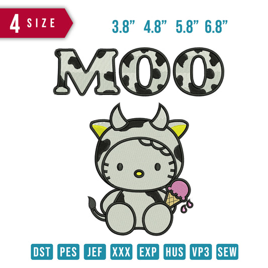 Moo Hello kitty