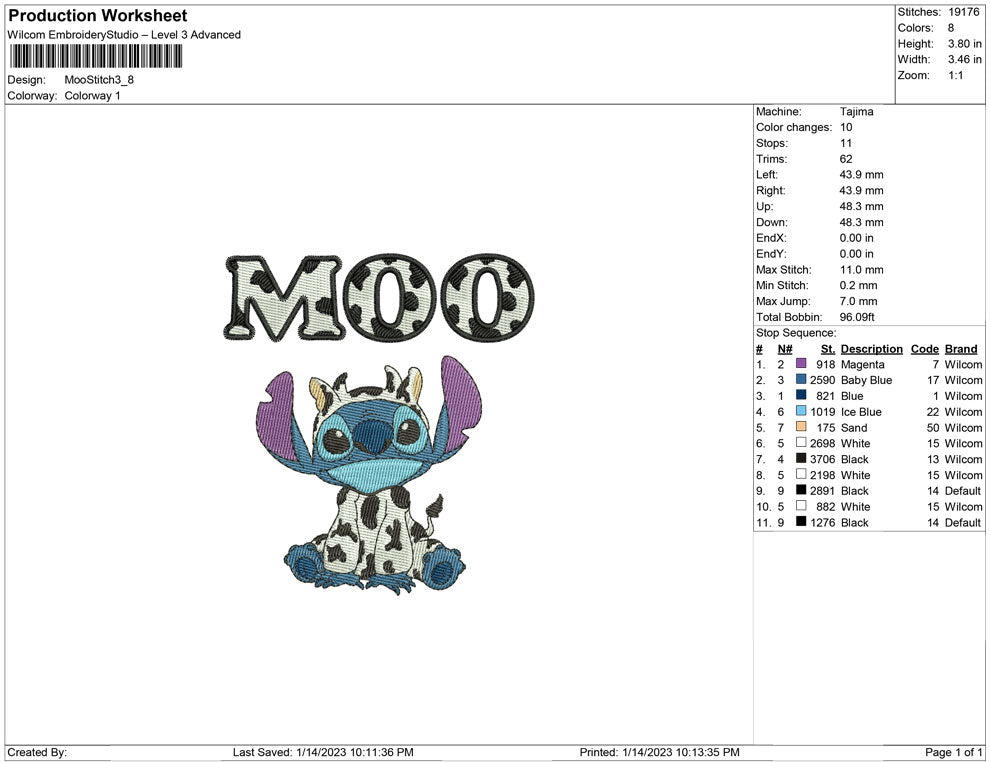 Moo Stitch
