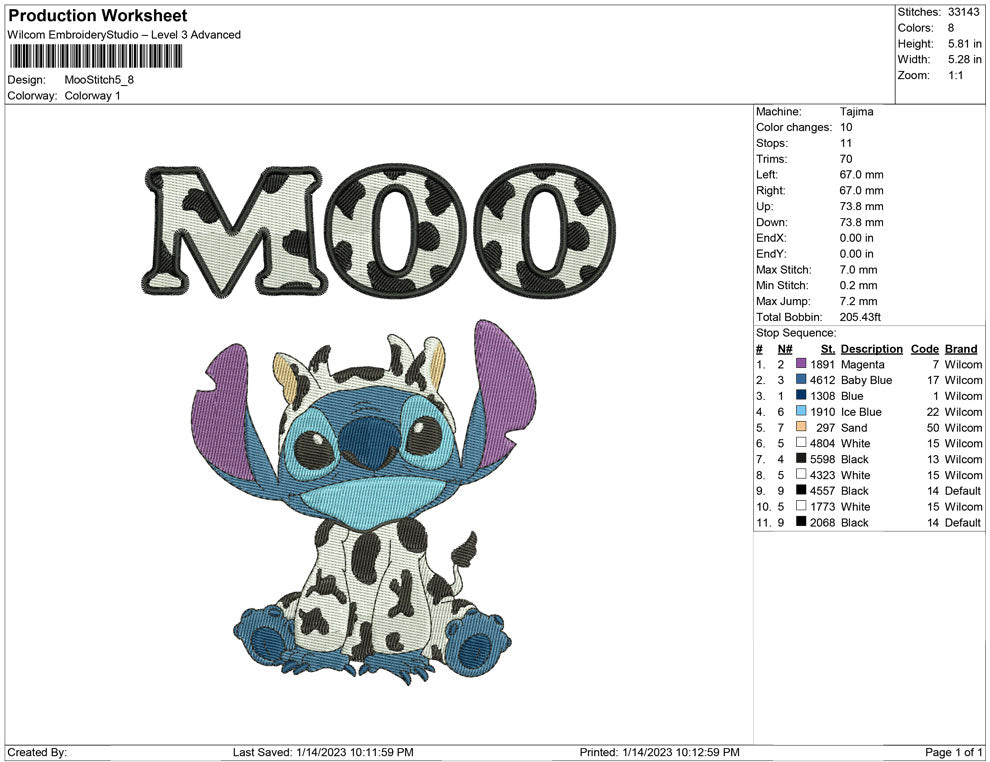 Moo Stitch