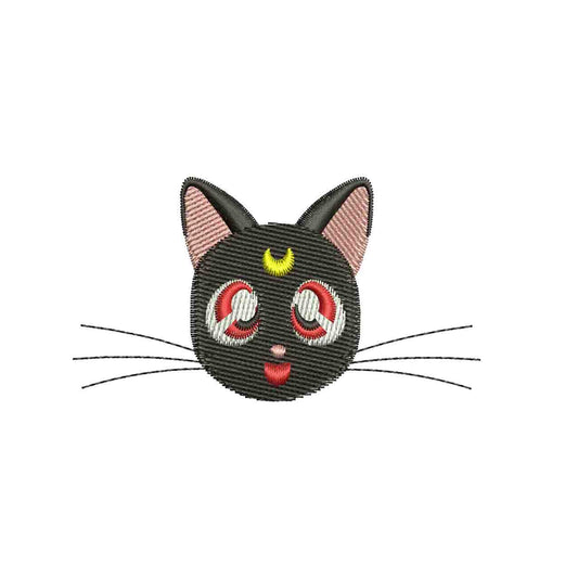 Moon cat head