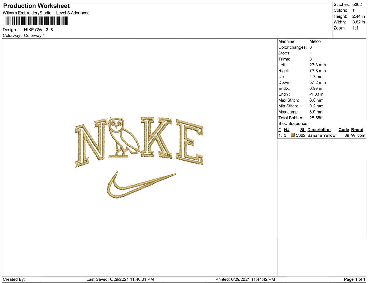 Nike Owl