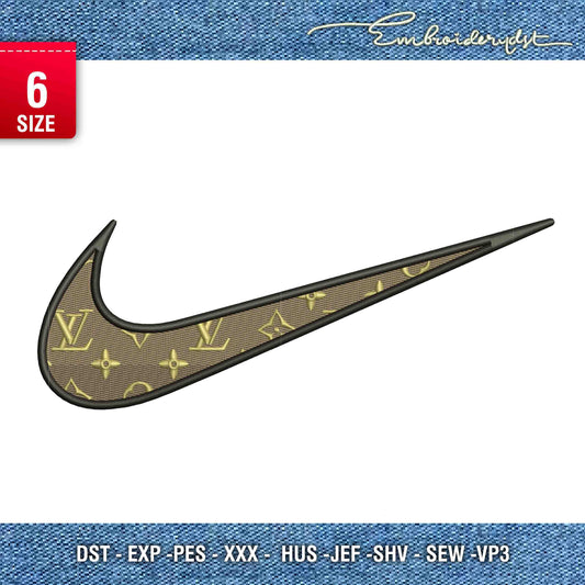 Nike swoosh motif