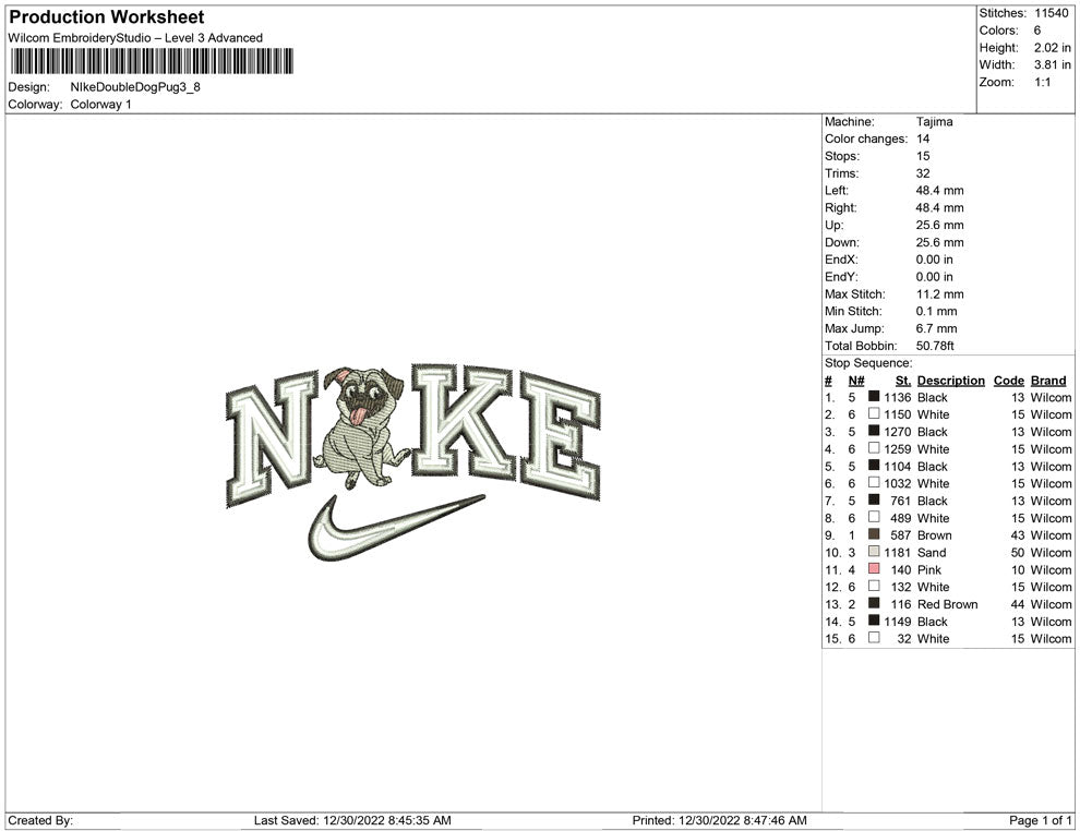 Nike Double Dog Pug