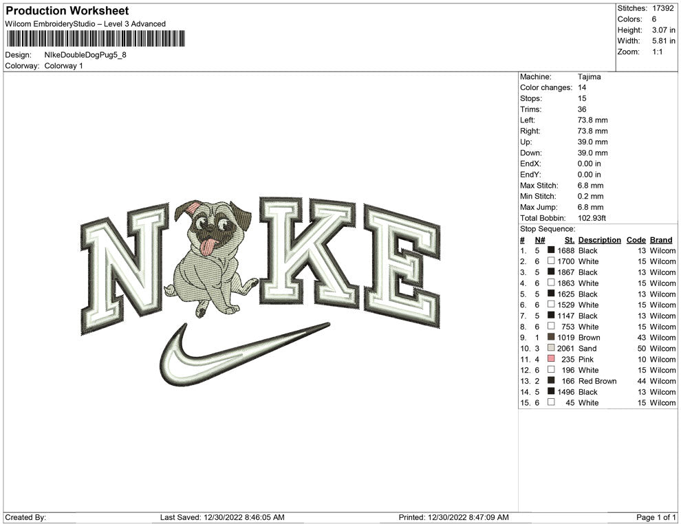 Nike Double Dog Pug