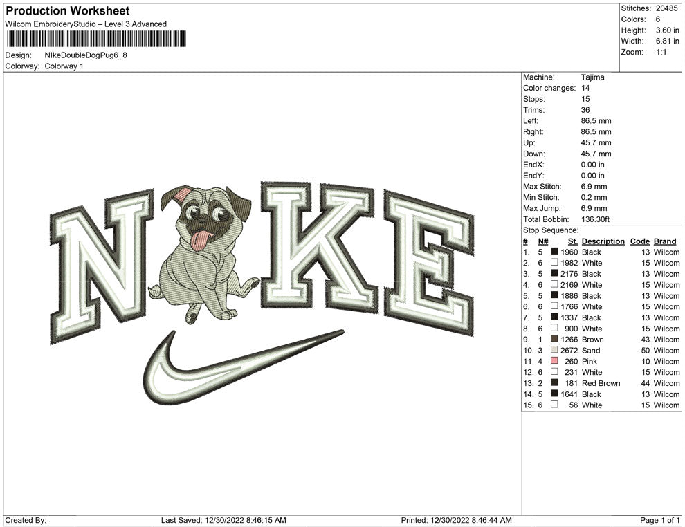 Nike Double Dog Pug