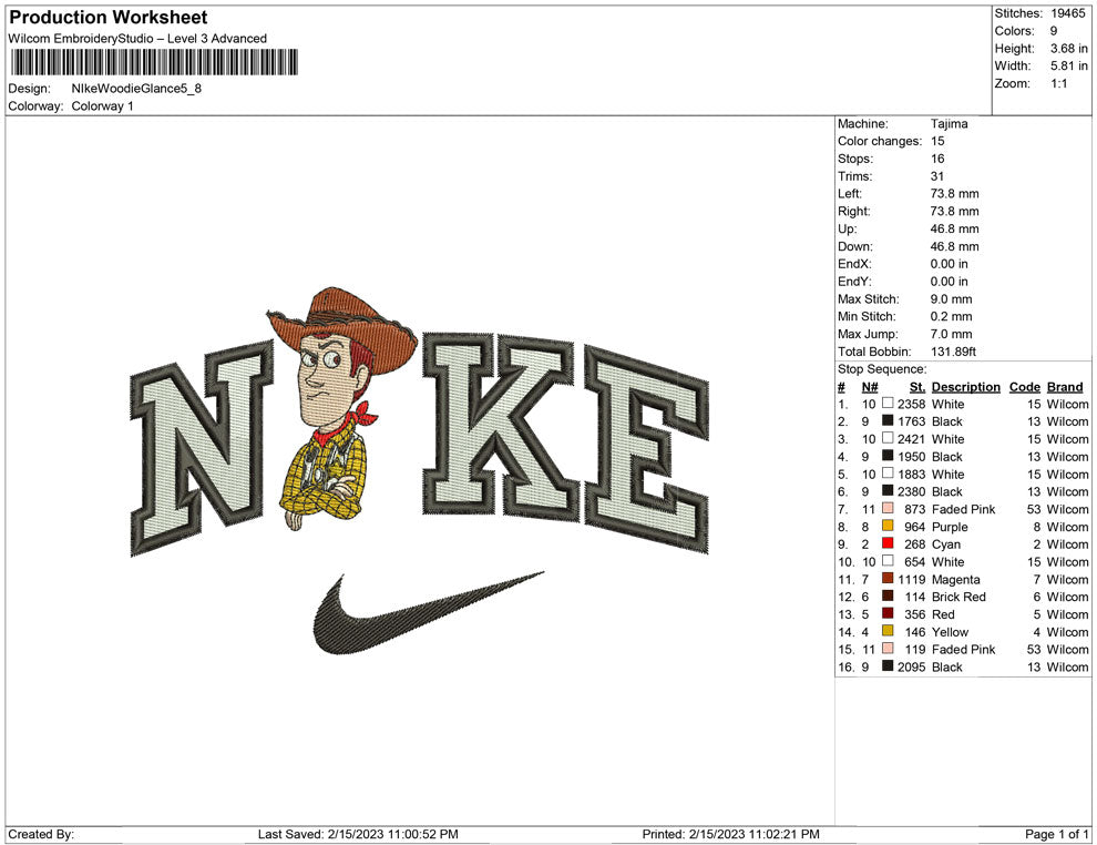 Nike Woodie Glance
