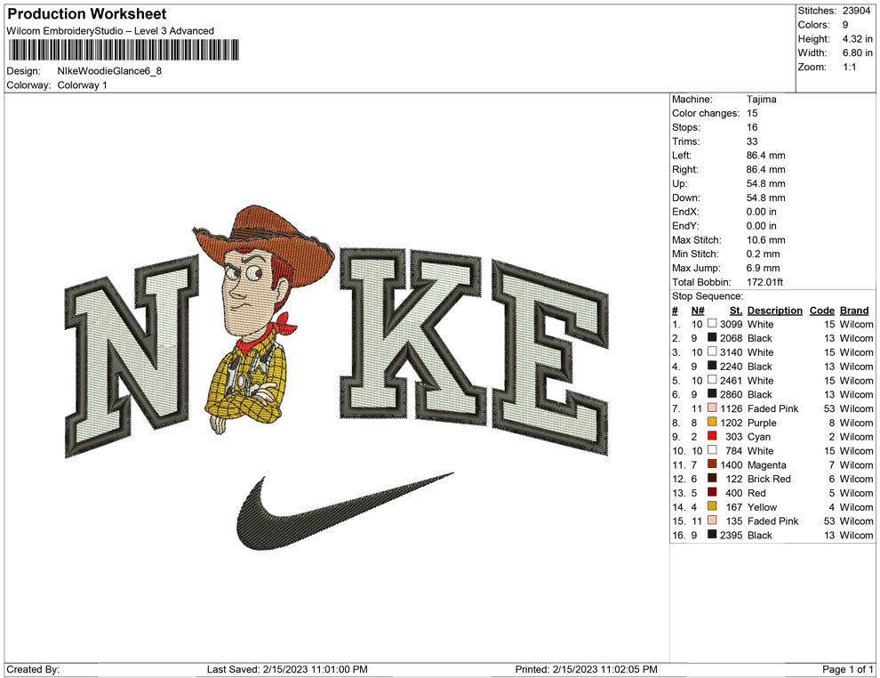 Nike Woodie Glance