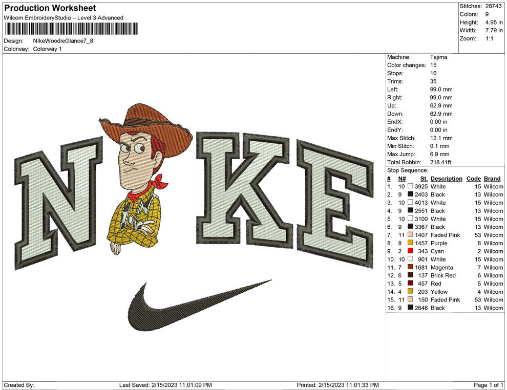 Nike Woodie Glance