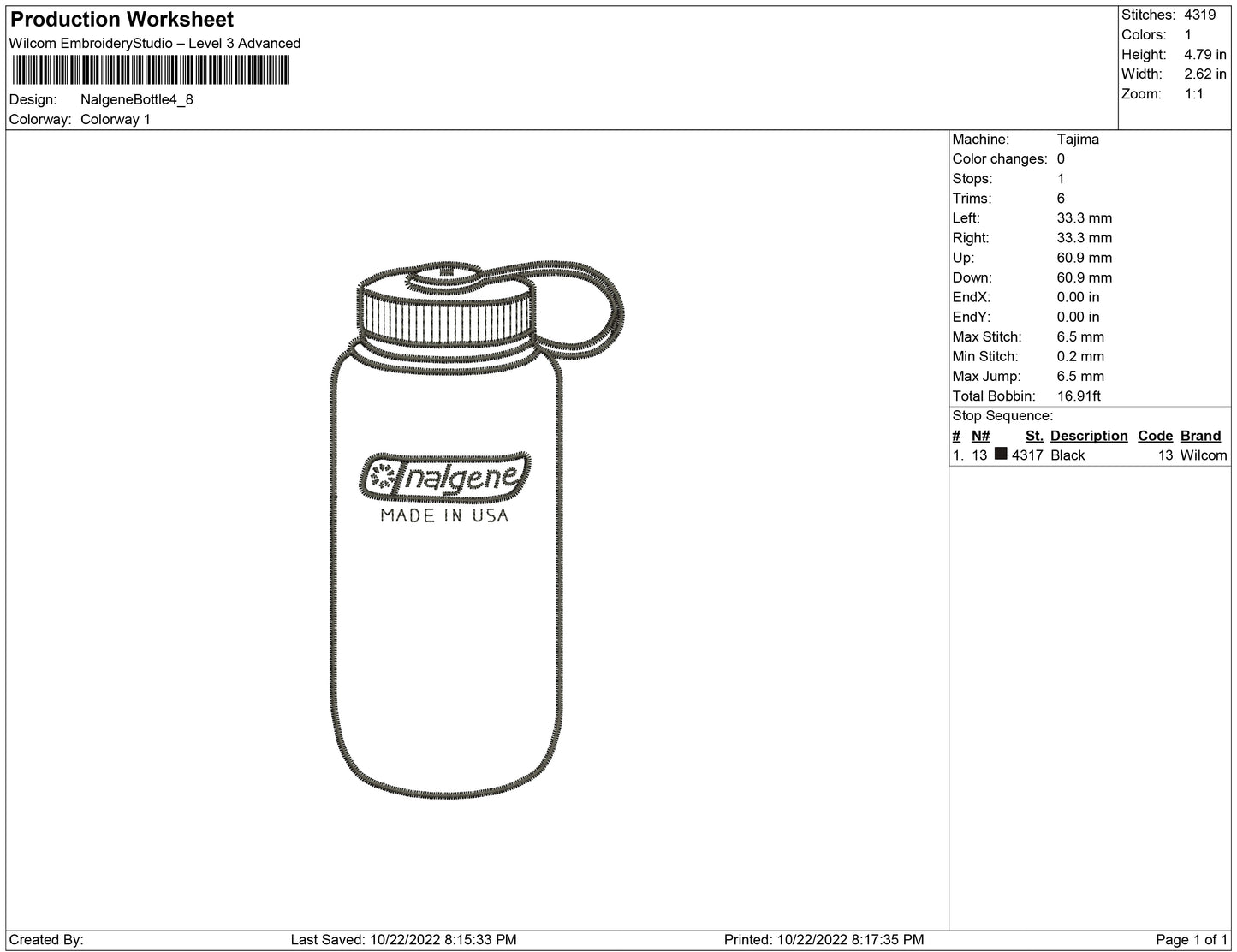 Nalgene Bottle