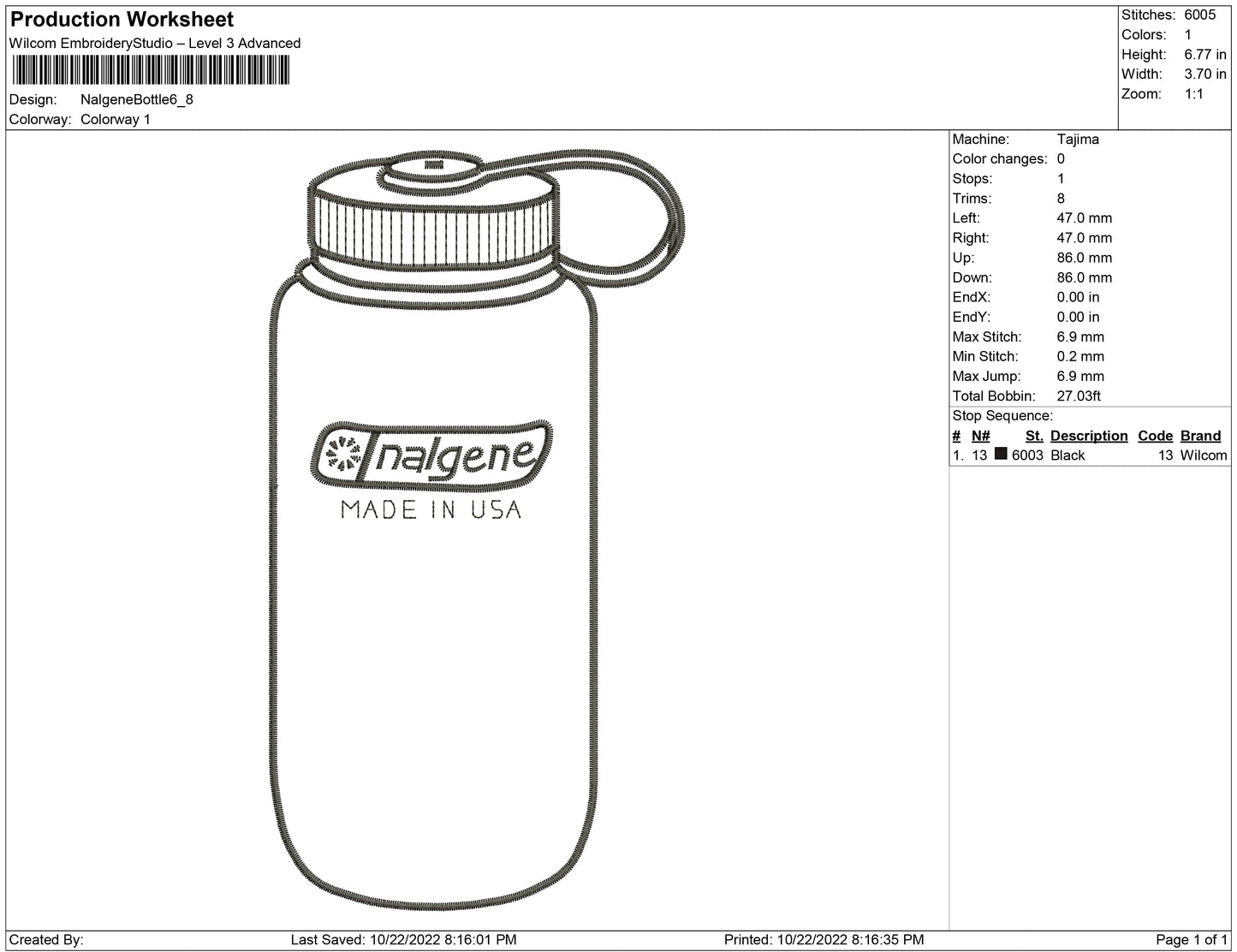 Nalgene Bottle