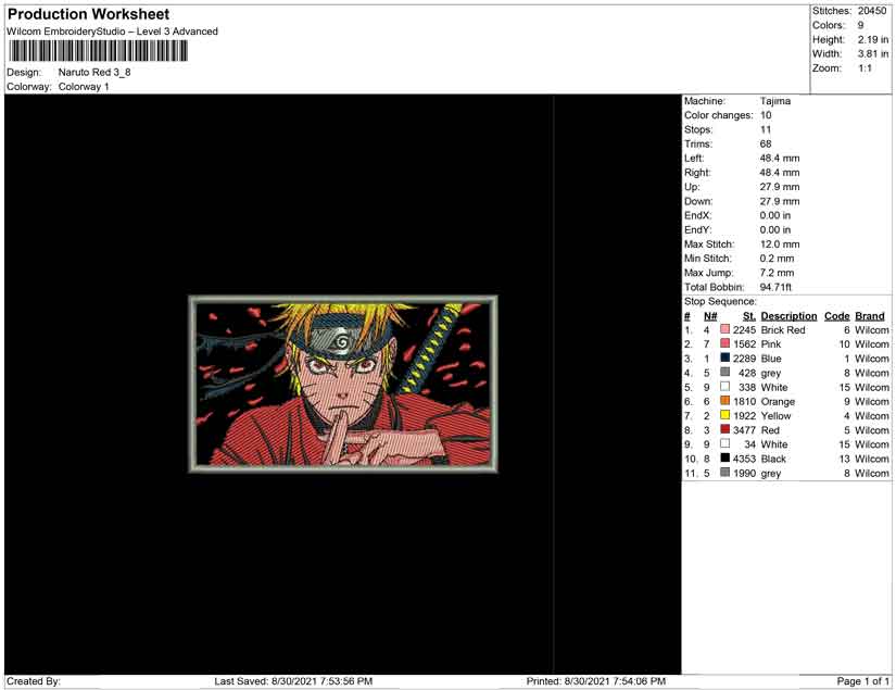 Naruto Red