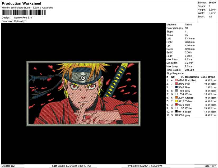 Naruto Red