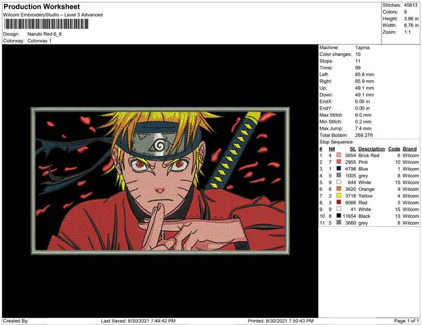 Naruto Red